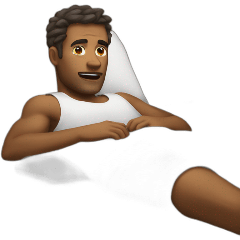 man wake up emoji