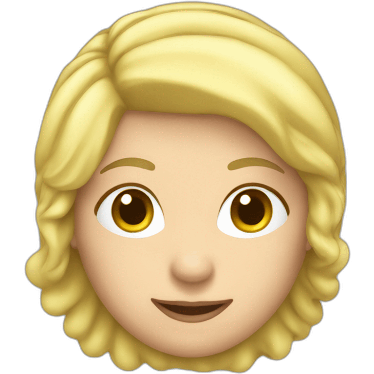 causasian blonde female skydiver emoji