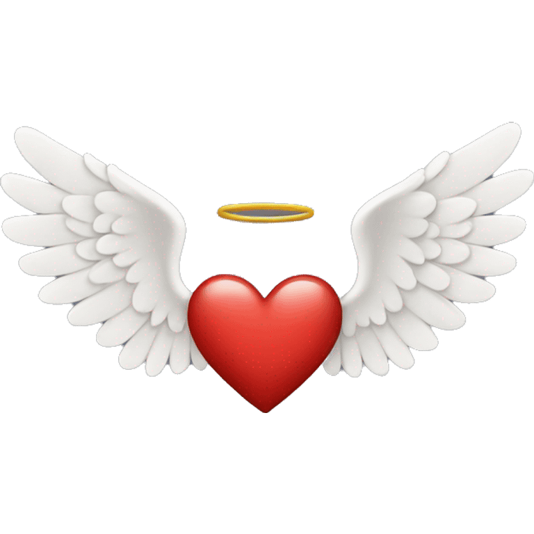 heart with angel wings emoji