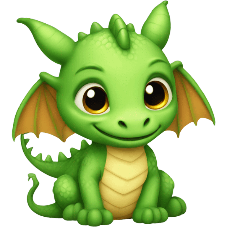 Baby dragon emoji