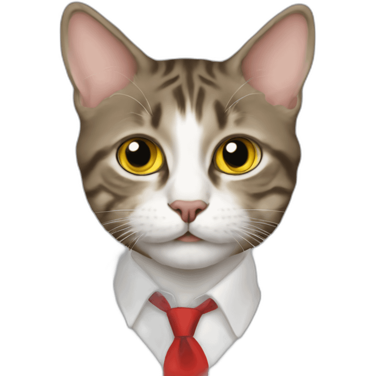 Mélenchon as a cat emoji