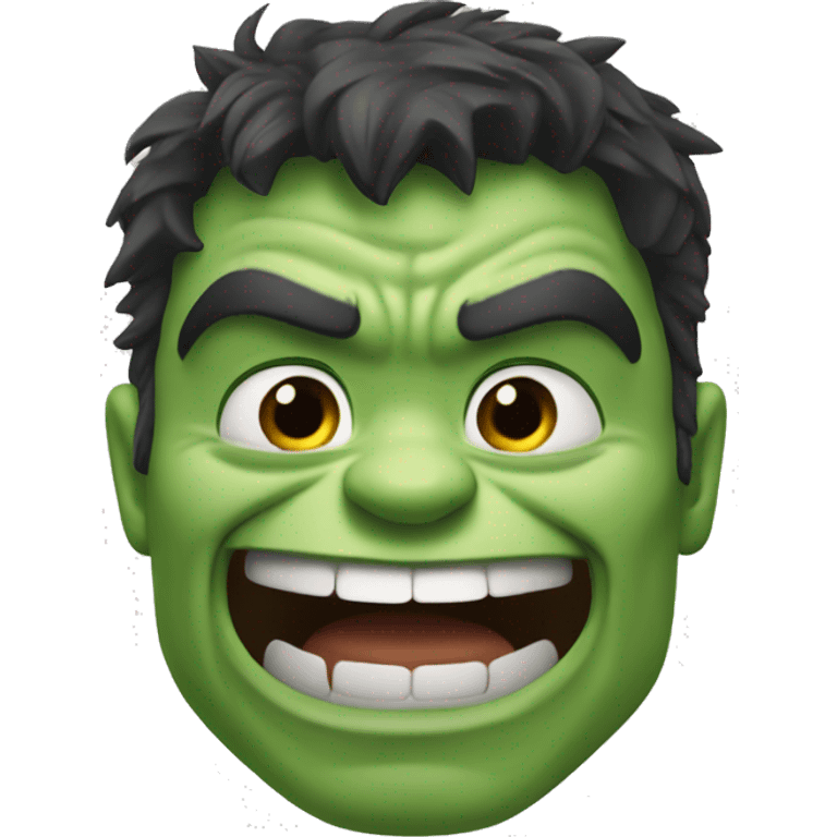 Smiling Hulk with thumbs up emoji