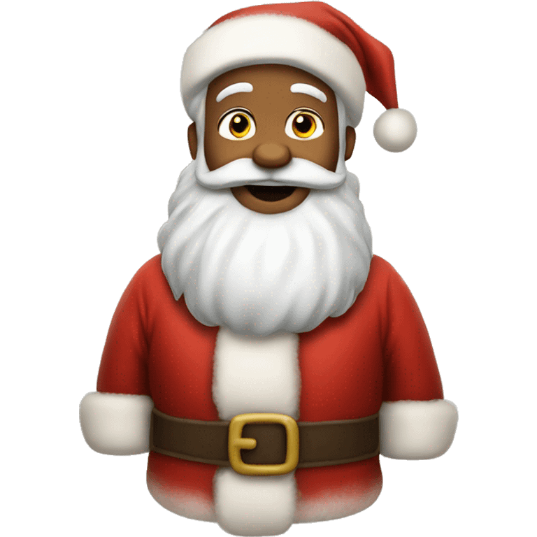 real santa claus emoji