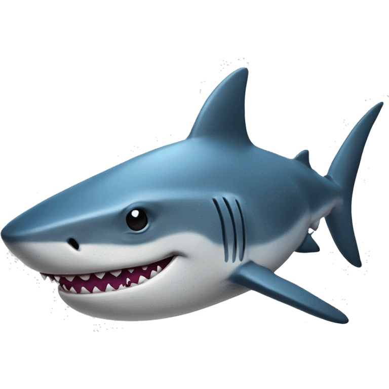 shark with tophat emoji