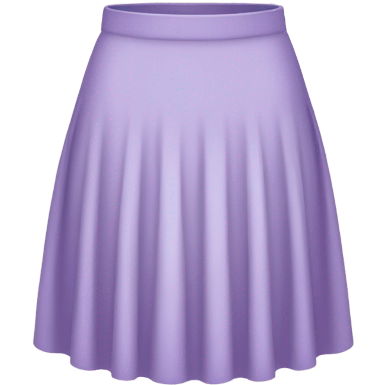 light purple skirt emoji