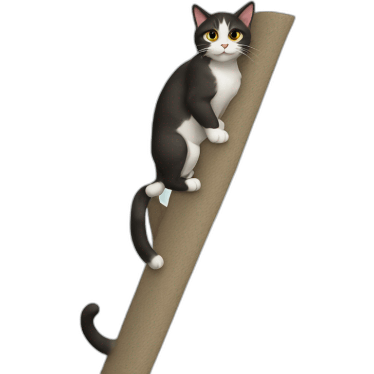 cat climb emoji