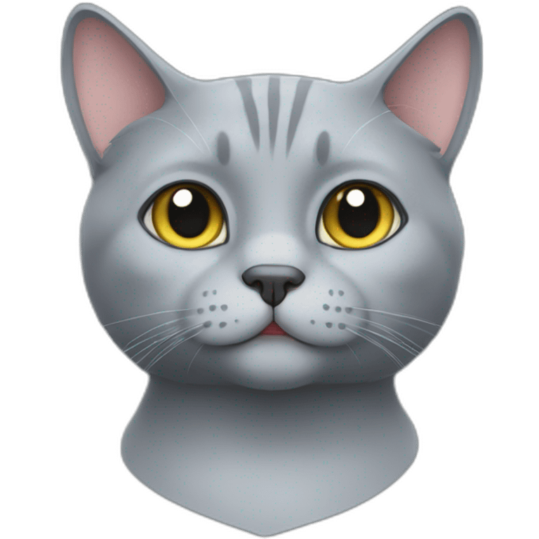 british blue cat emoji