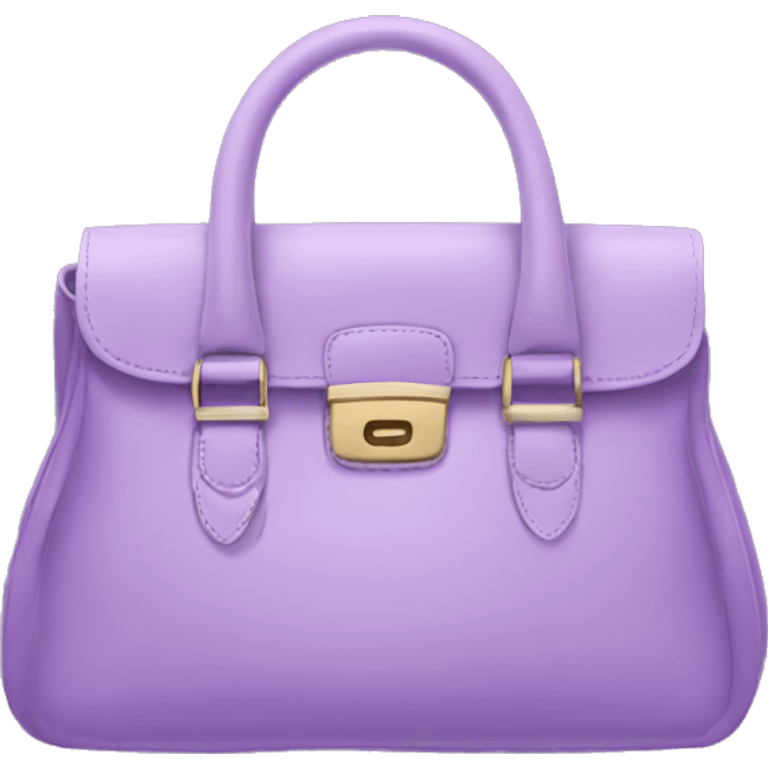 light purple handbag emoji