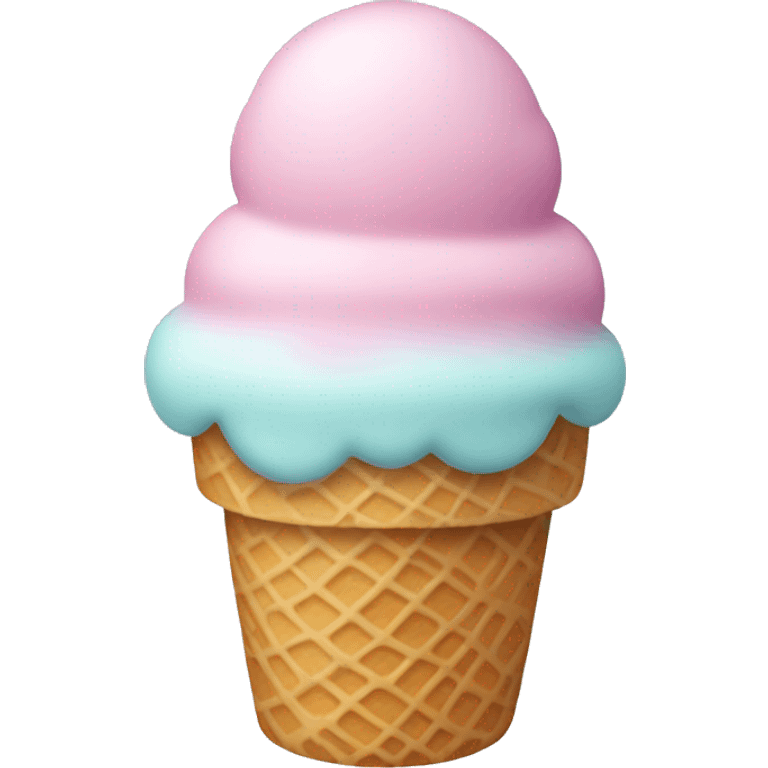 Pastel ice cream  emoji