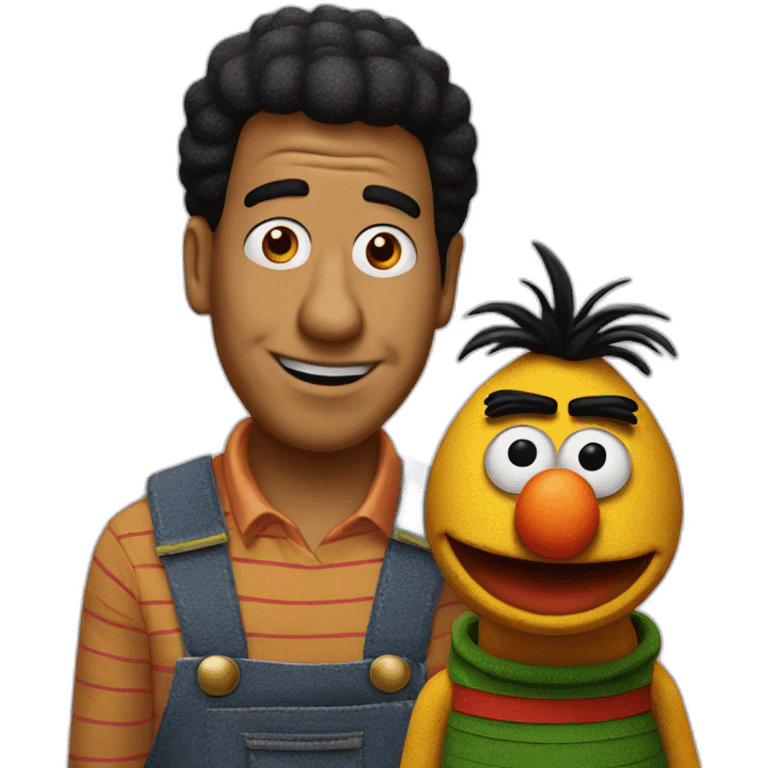 bert and ernie emoji