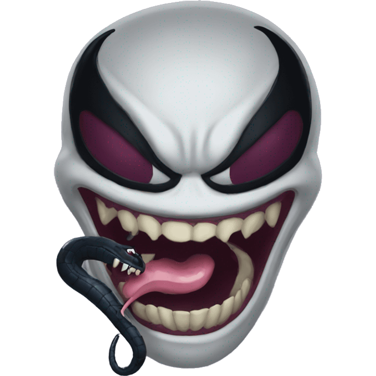 VENOM bouche ouverte  emoji