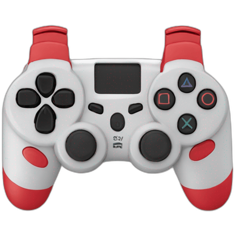 playstation-4-joystick-red emoji