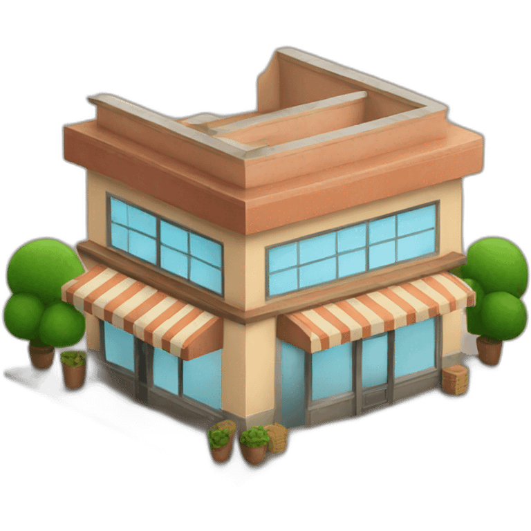 Restaurant structure emoji