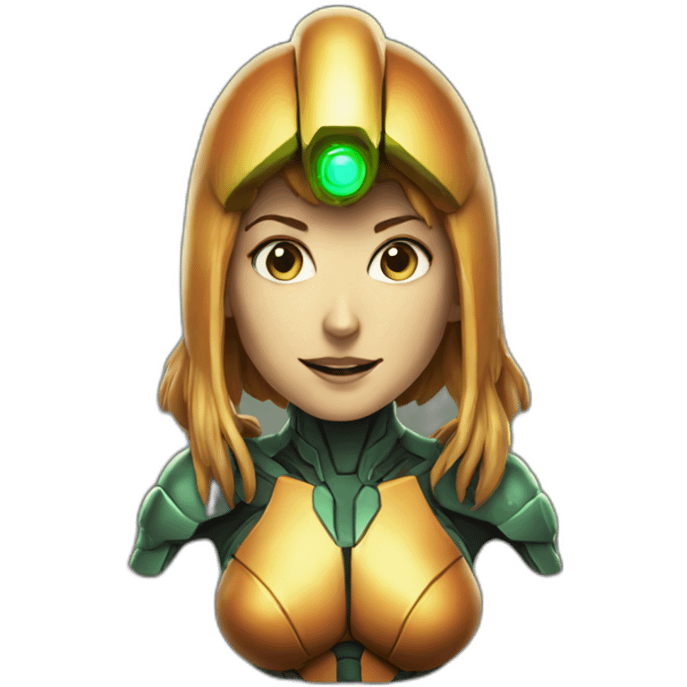 metroid lady emoji