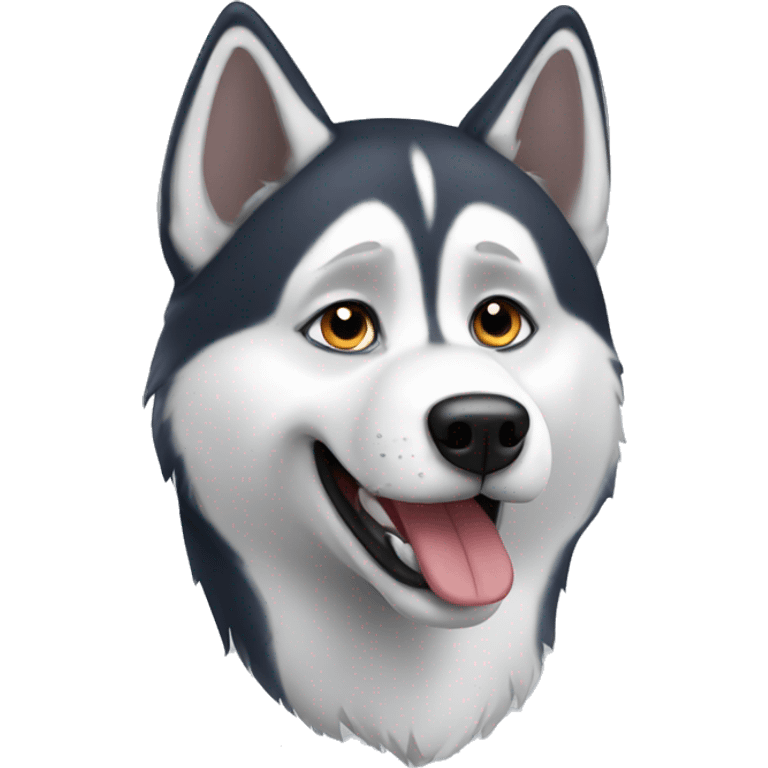 Husky emoji