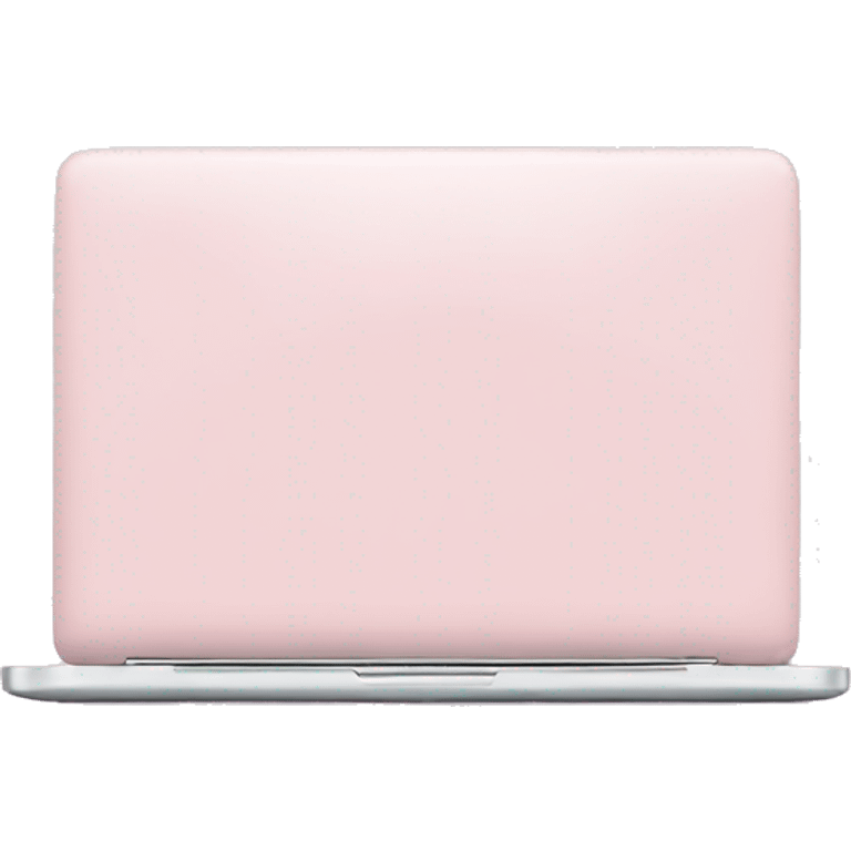 light pink laptop emoji