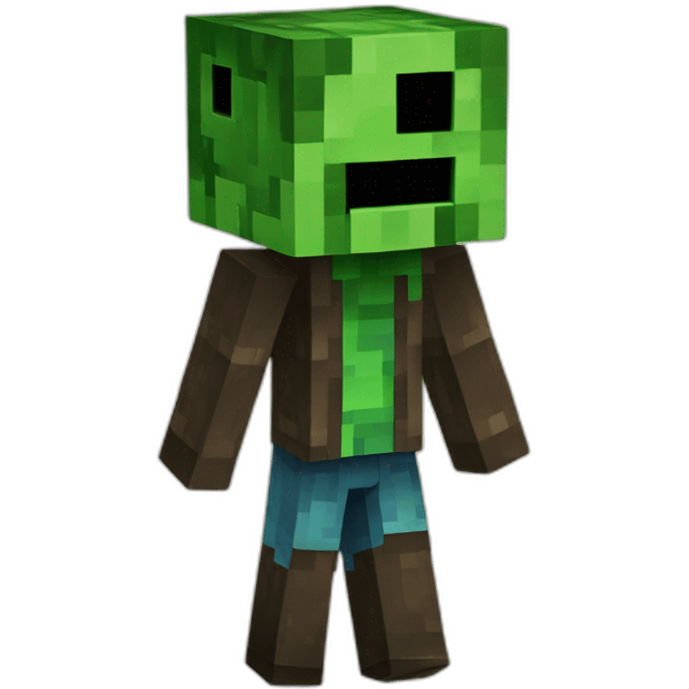 sigma creeper Minecraft iPhone  emoji