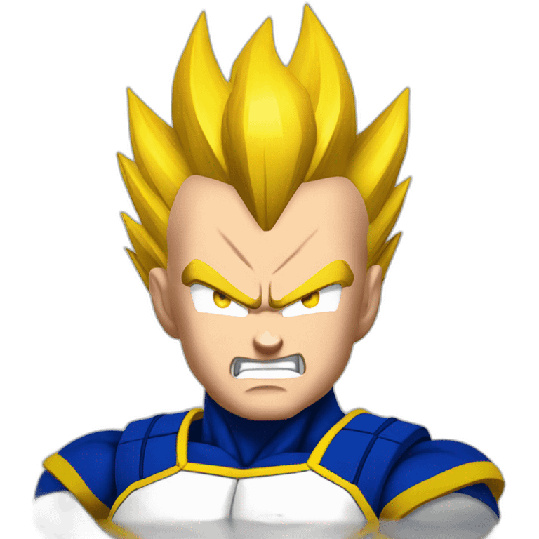 vegeta super saiyan emoji