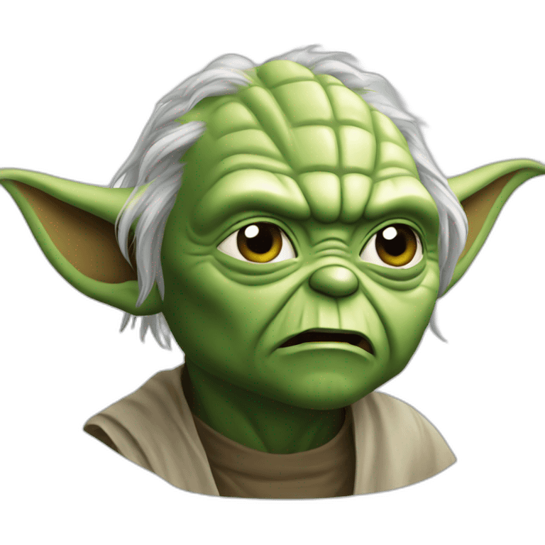 yoda aggression  emoji