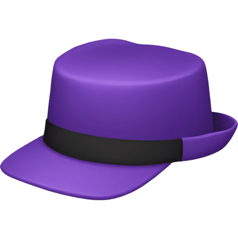 Purple Hat Cap emoji