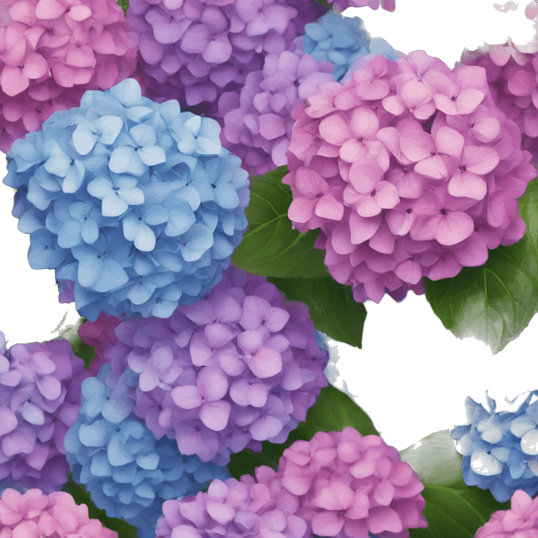 Hydrangeas emoji