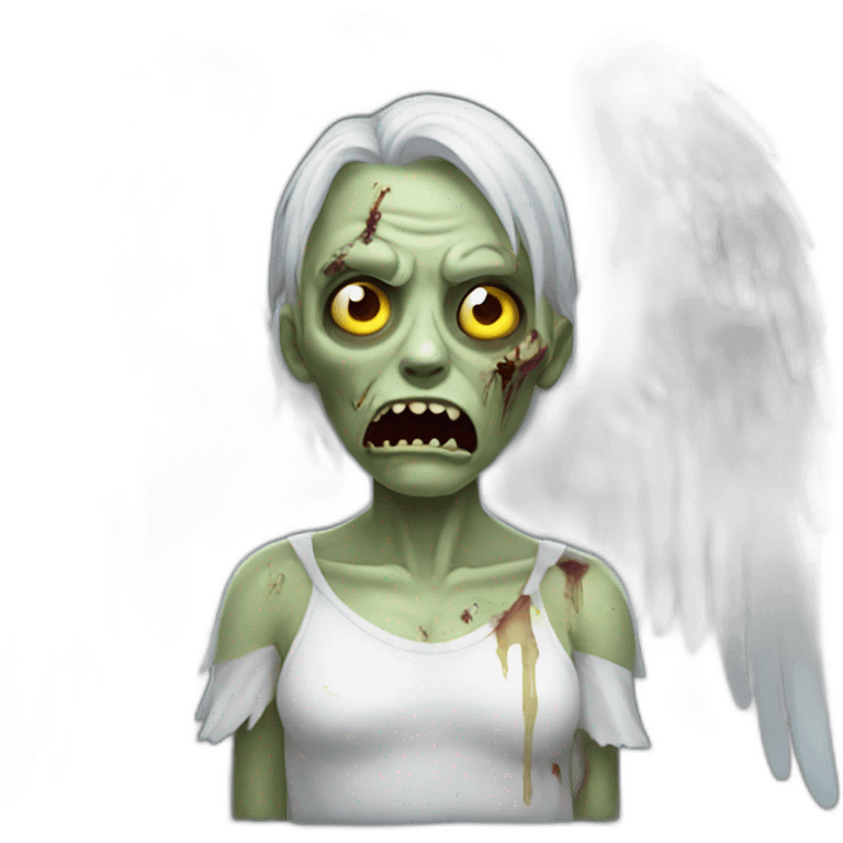 zombie angel emoji