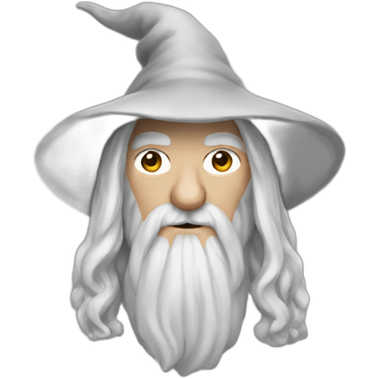 Gandalf the white emoji