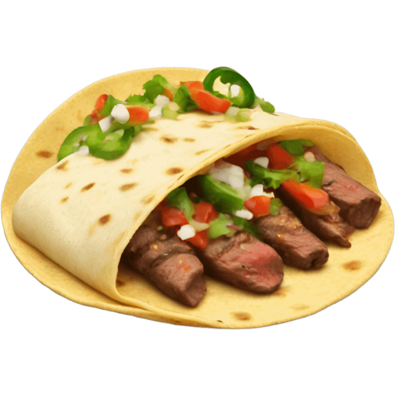 Carne asada tacos  emoji