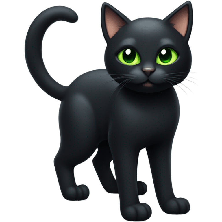 Black cat emoji