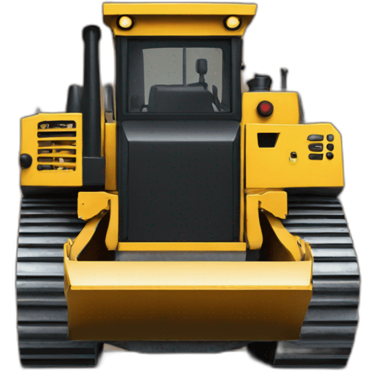 Remote-control-bulldozer emoji