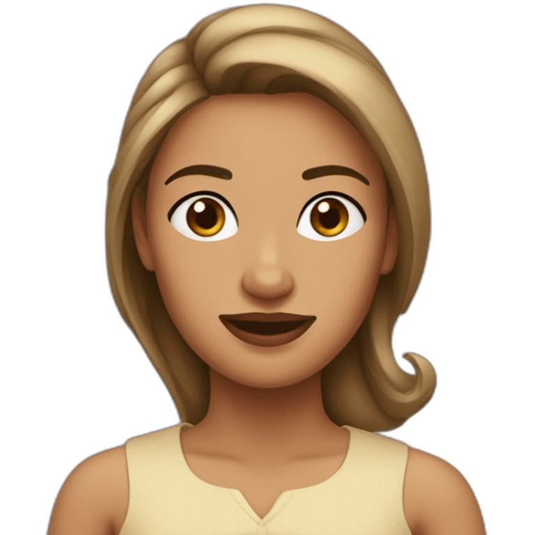 Femme bourré emoji