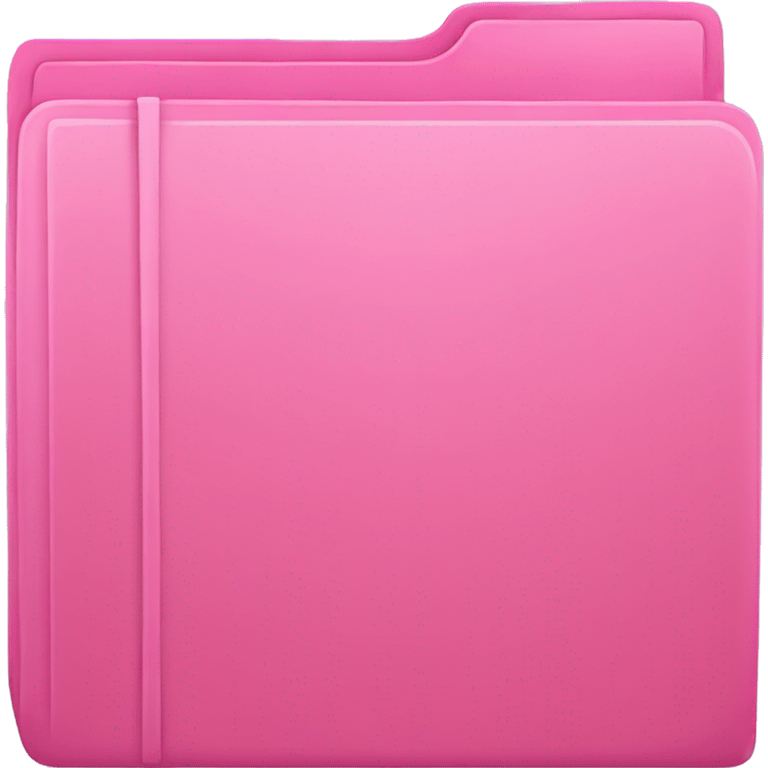 Pink folder  emoji