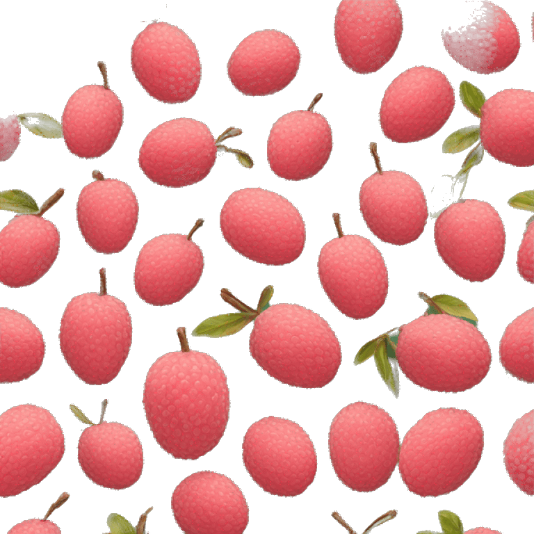 lychee emoji