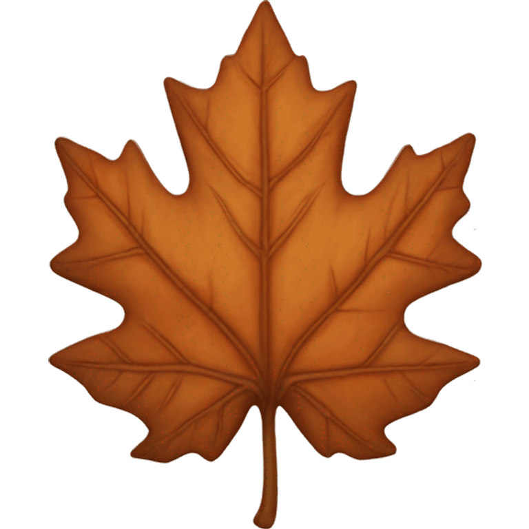 Maple leaf emoji