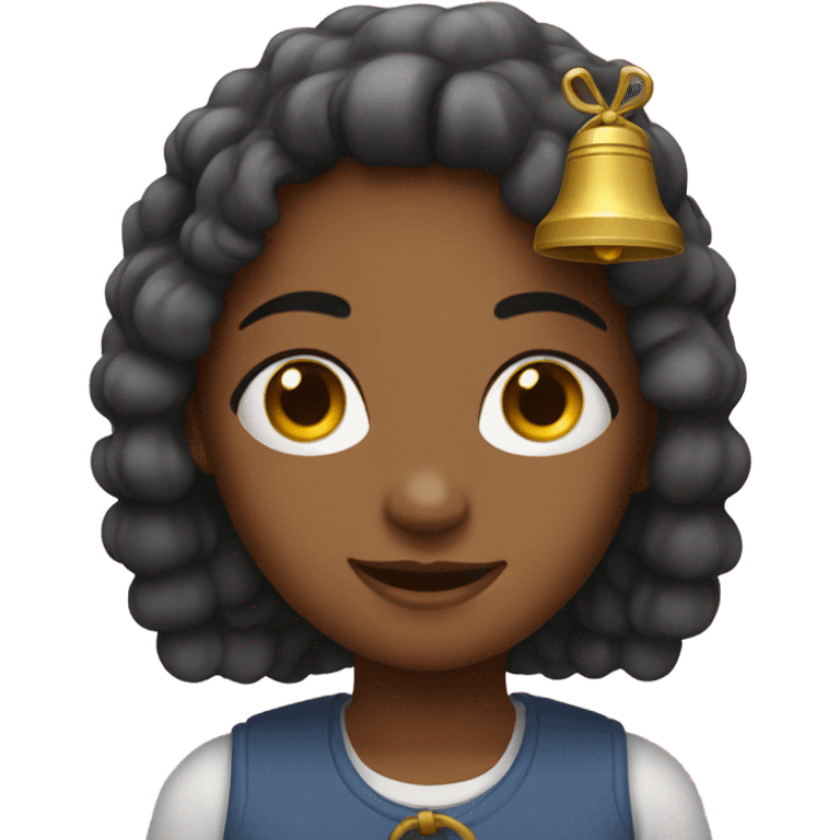 Girl with bells  emoji