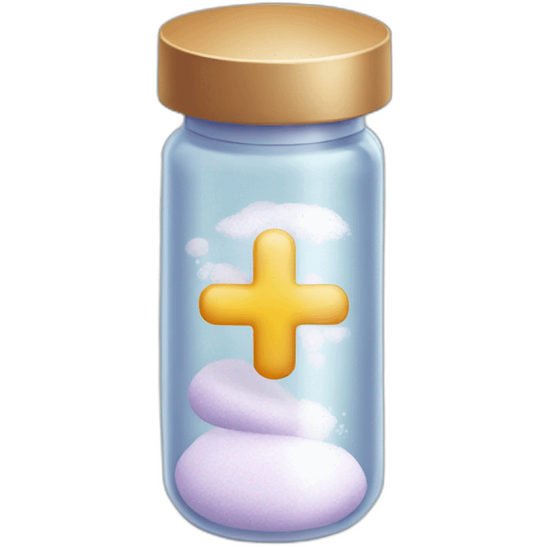 vial medicine powder emoji