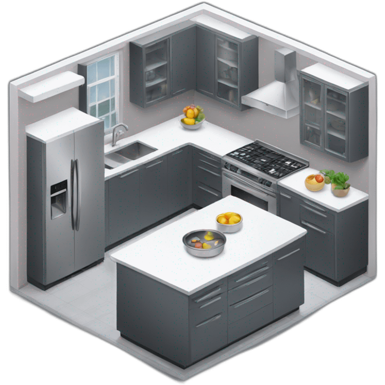 futuristic kitchen emoji