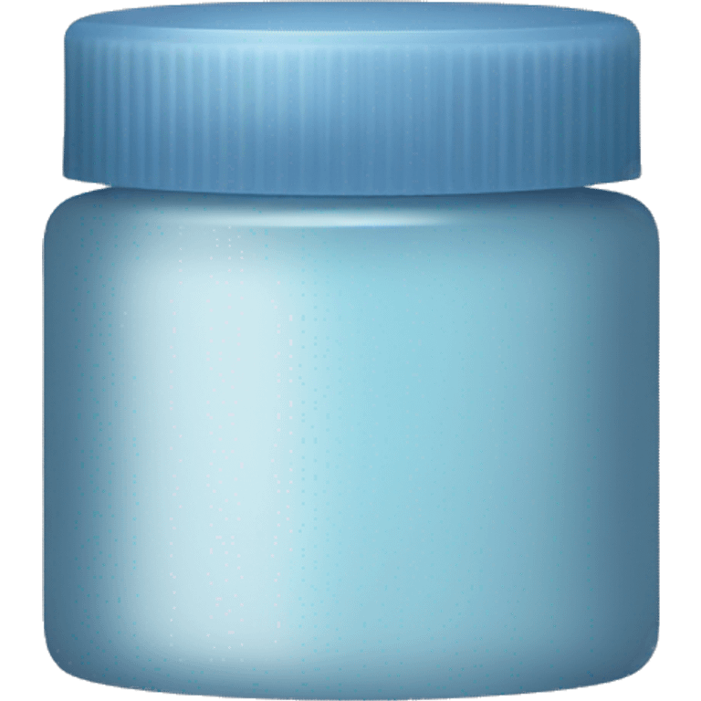 blue-grey bottle of scalp scrub emoji