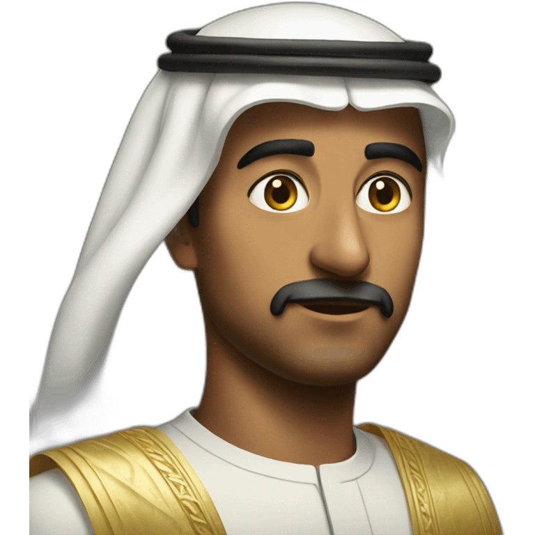 Rich saudi emoji