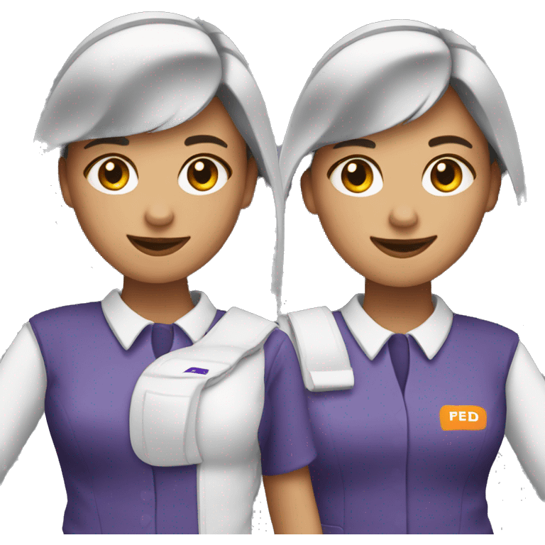 FedEx lady emoji