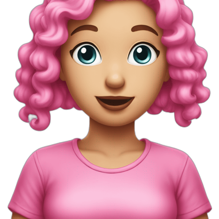 pinkie-up emoji