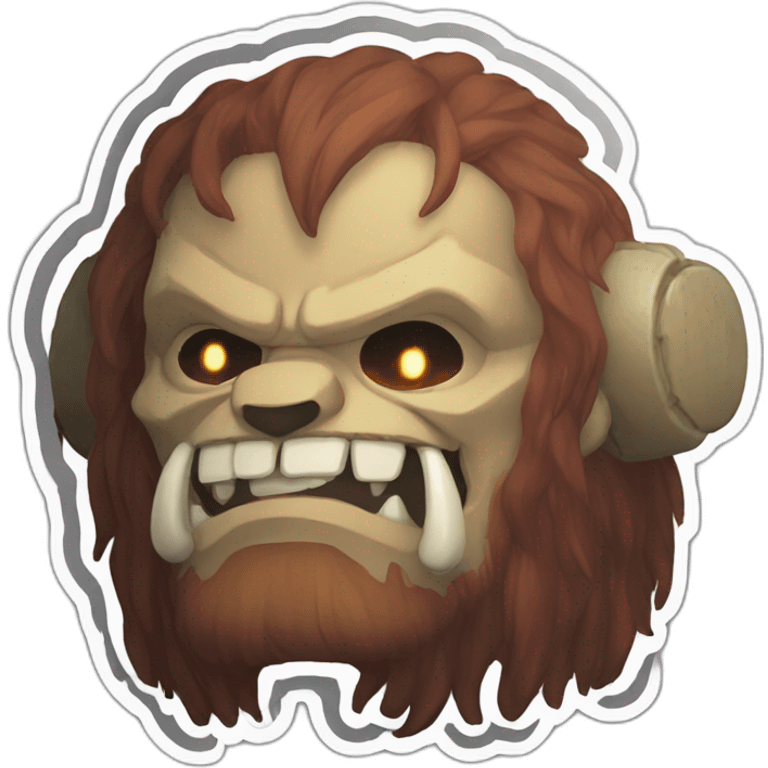 Beast titan sticker emoji