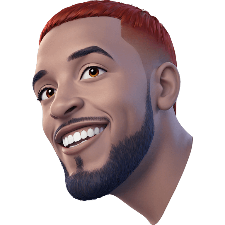 smiling boy with red hair emoji