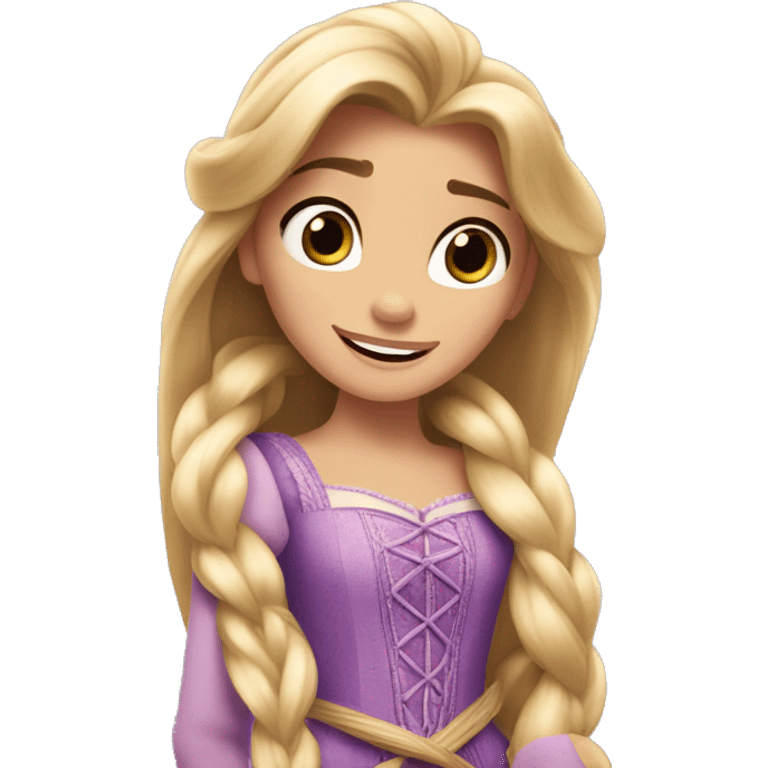 disney princess rapunzel emoji