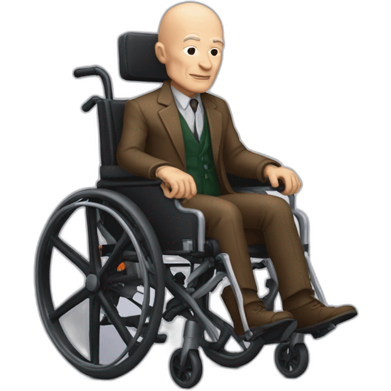 professor x in wheelchair emoji