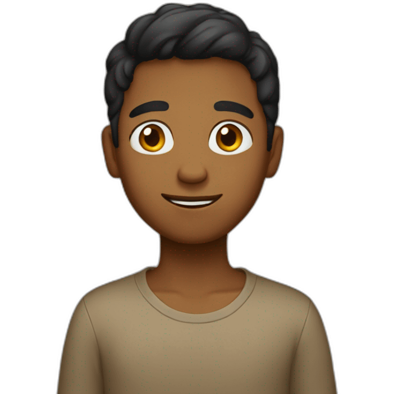 Brown boy emoji