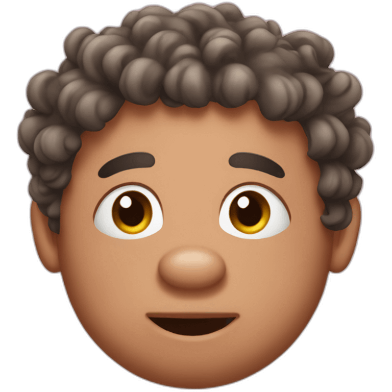 pig-with-curlyhair emoji