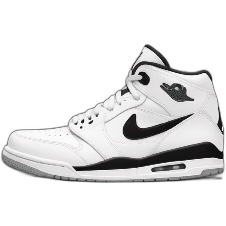 nike air jordan black and white emoji