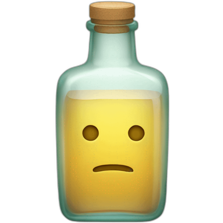 square bottle glass emoji