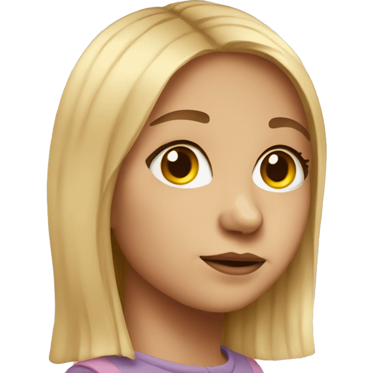 portrait of girl emoji